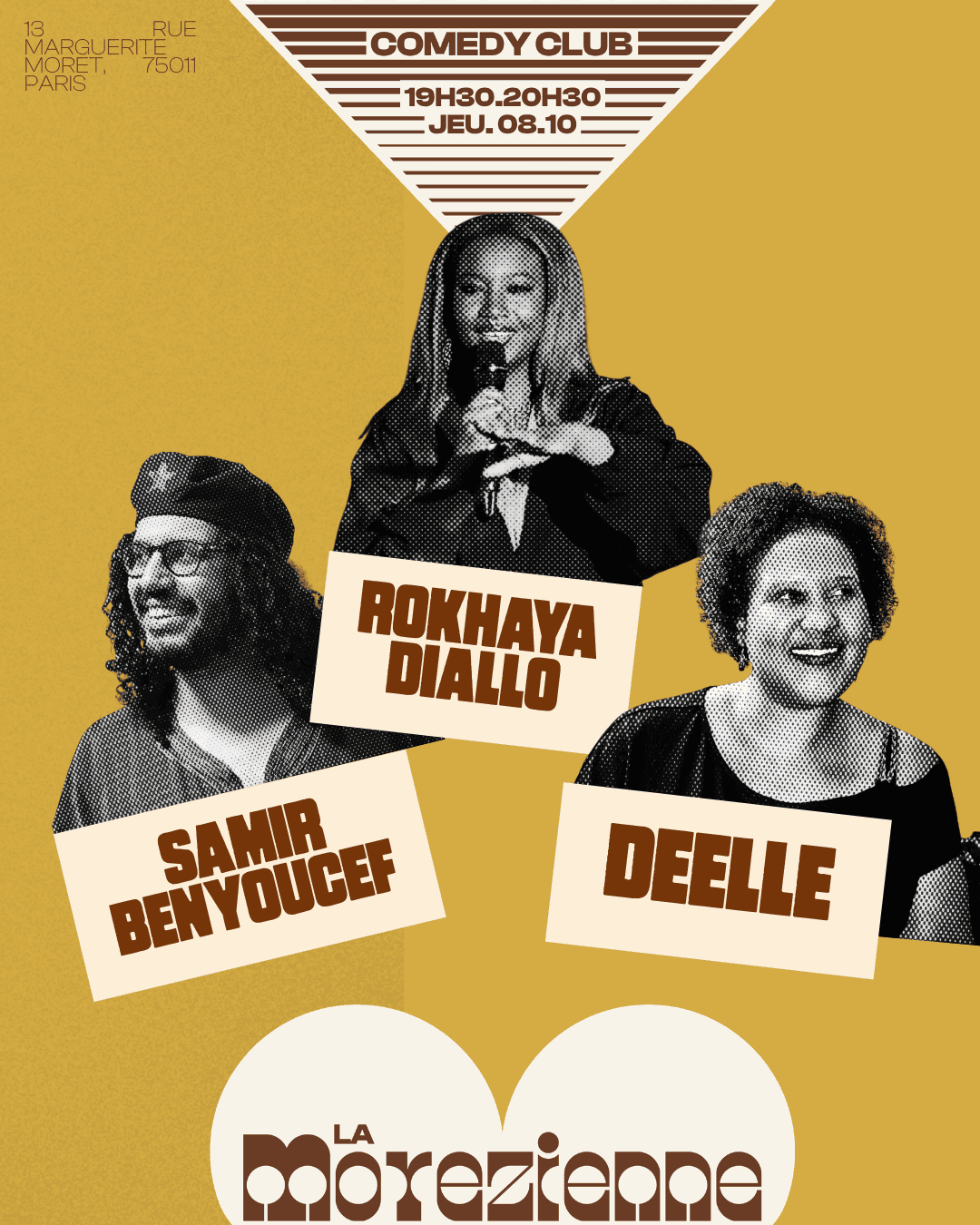 Samir Benyoucef, Rokhaya Diallo & Deelle